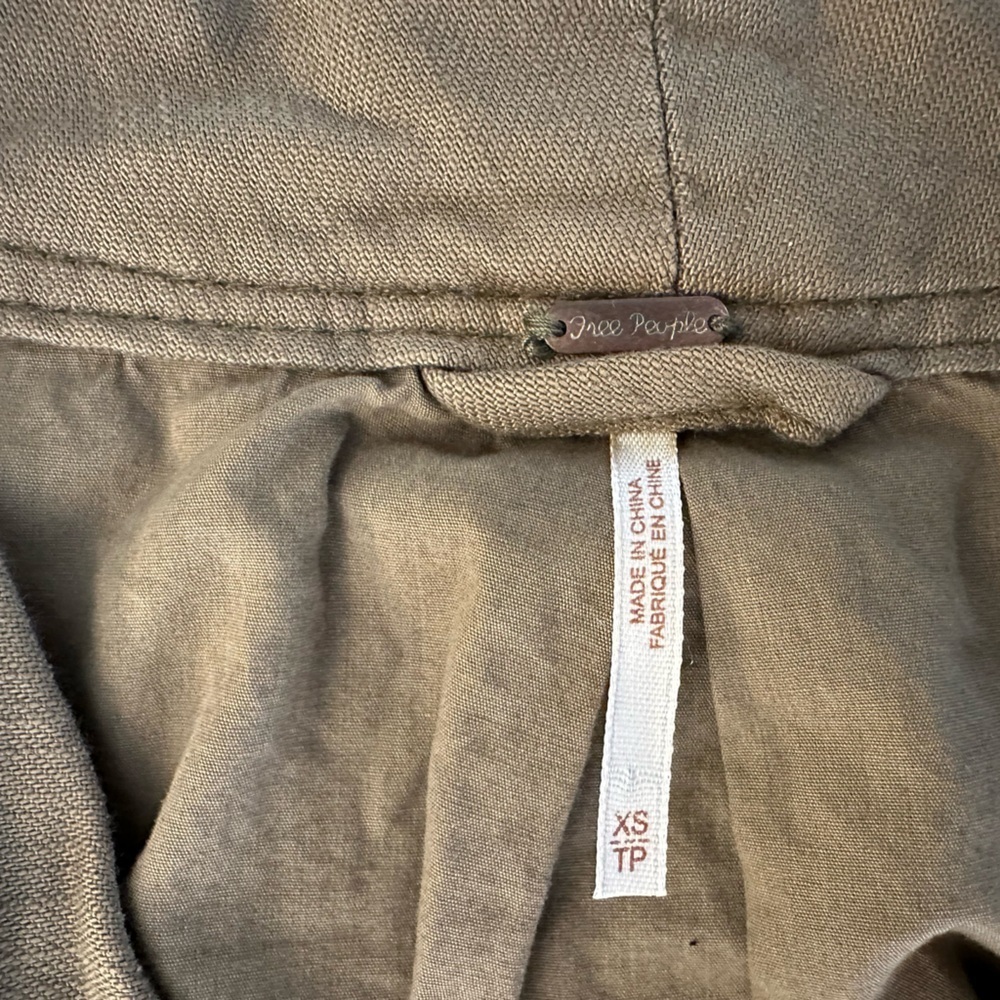 Free People Belted Wrapped Military
Jacket - Picture 10 of 11